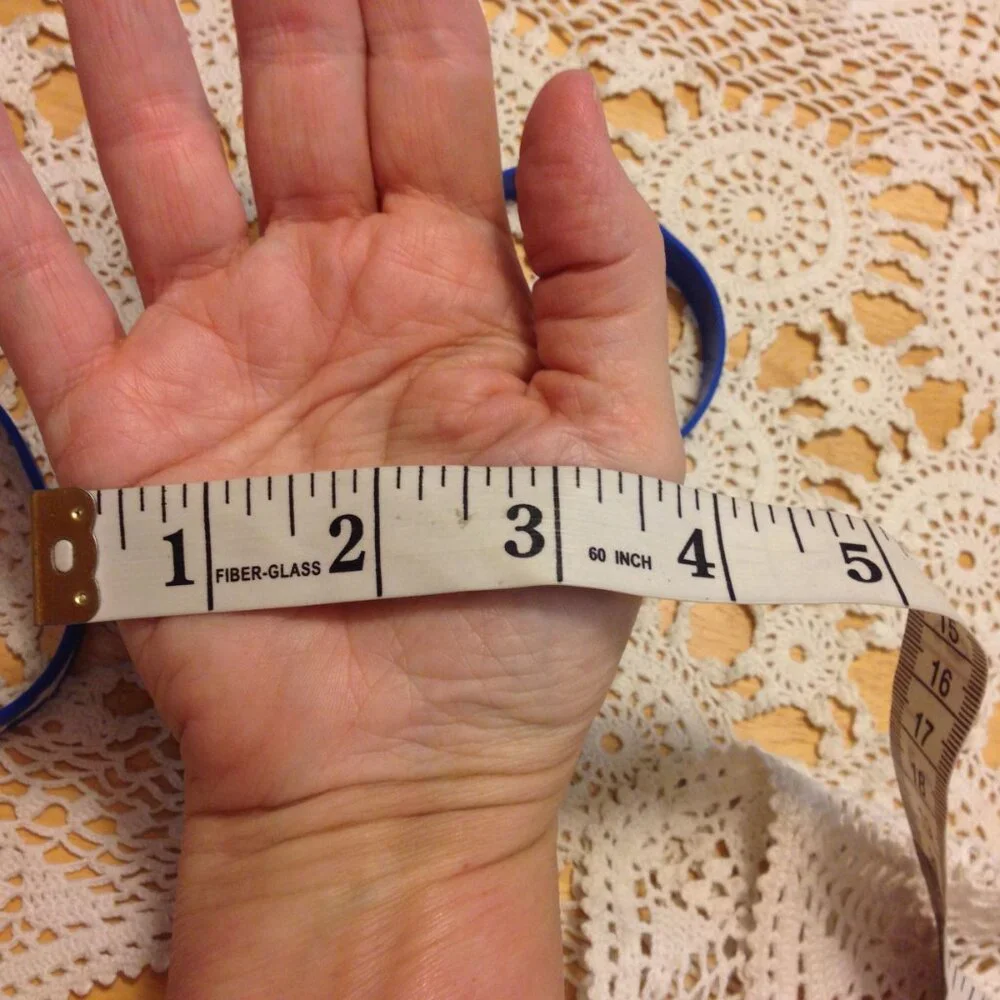 Sharks!  blue and white stretch  bracelets